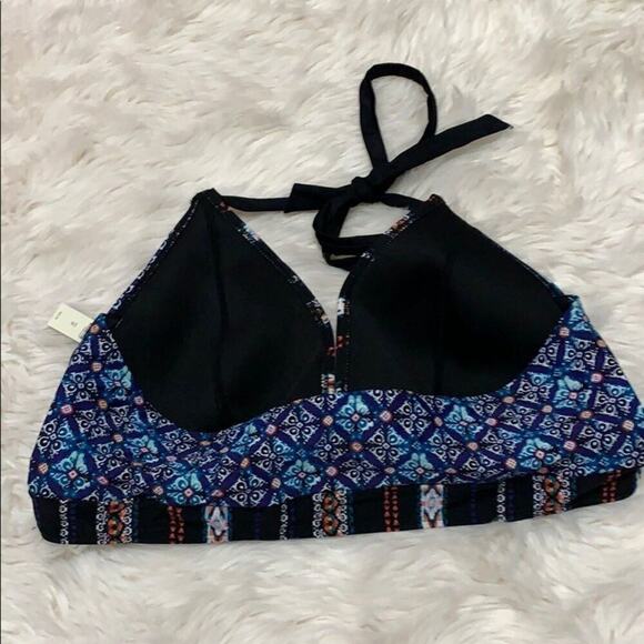 NWT CACIQUE SWIM‎ MOSAIC GEOMETRIC TOP Size 28 - Picture 2 of 8